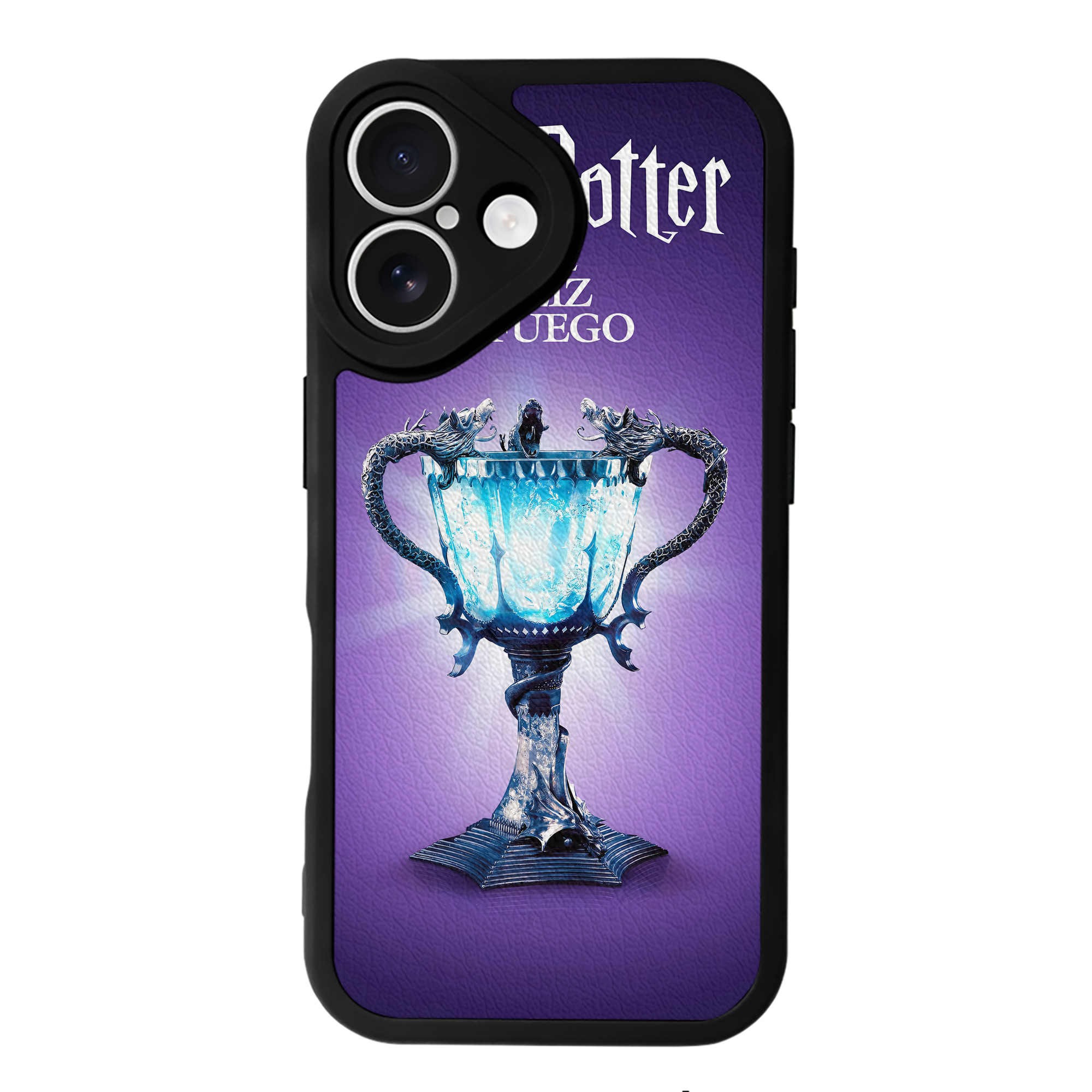 （画像用） Harry Potter ハリー・ポッターシリーズ 【iPhone 16シリーズ対応】シリコンスマホケース（レザー調） 材質：シリコン